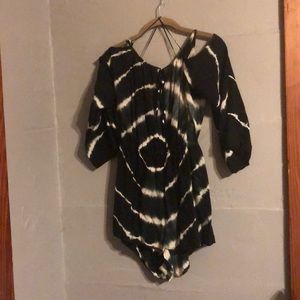 Tye-dye romper from lulu’s.